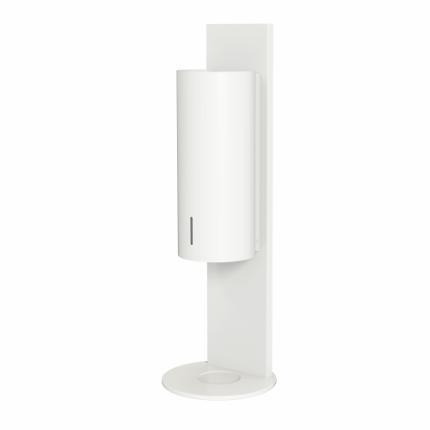 3175-dispenser stand, table, white