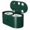 3381-Björk double-x toilet roll holder, RAL CLASSIC
