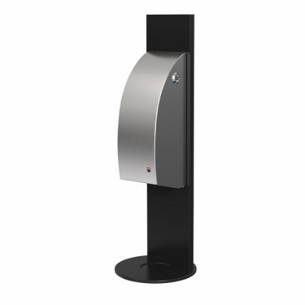 3176-dispenser stand, table, black