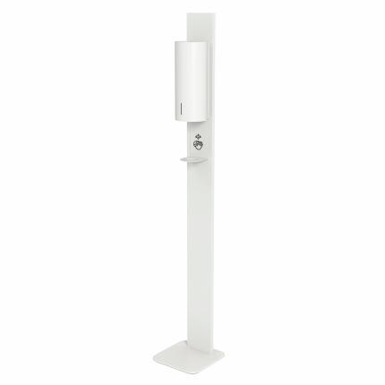 3180-dispenser stand, floor, white