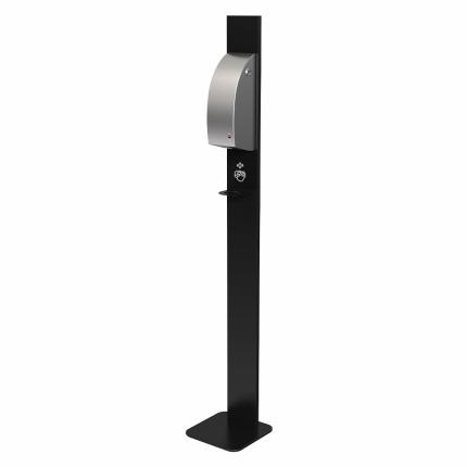 3181-dispenser stand, floor, black
