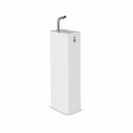 3192-DAN DRYER COLUMN, sanitiser stand, white, with adapter