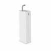 3196-DAN DRYER COLUMN, sanitiser stand, white, for batteries