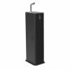 3193-DAN DRYER COLUMN, sanitiser stand, black, with adapter