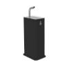 3497-DAN DRYER COLUMN Junior, sanitiser stand, black, for batteries