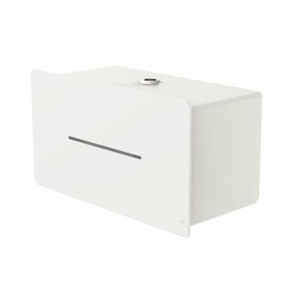 4072-LOKI toilet paper dispenser for 2 standard rolls, white