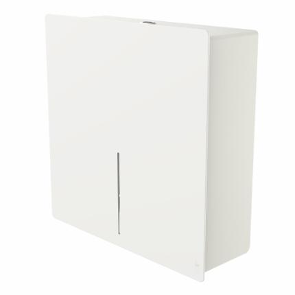 4082-LOKI toilet paper dispenser for 1 jumbo roll, white
