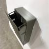 4110-LOKI sanitary bin, 11 l, stainless steel