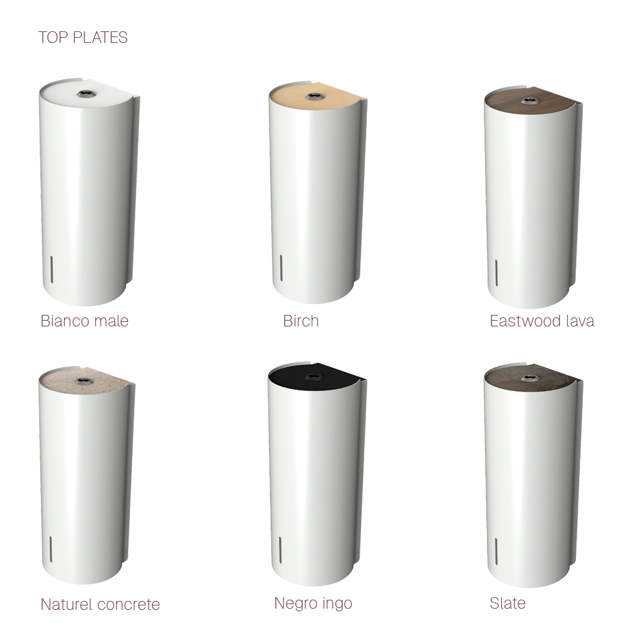 BJÖRK dispenser, foam soap, manual, white