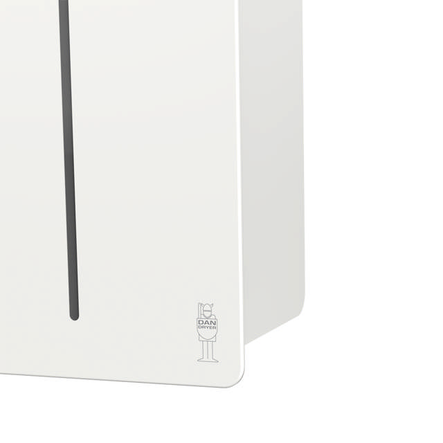 LOKI touch-free dispenser for foam soap/disinfectant, white