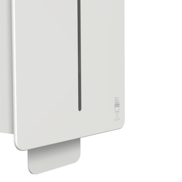 LOKI manual dispenser for foam soap/disinfectant, white