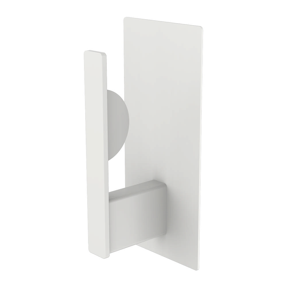 Spare toilet roll holder, white