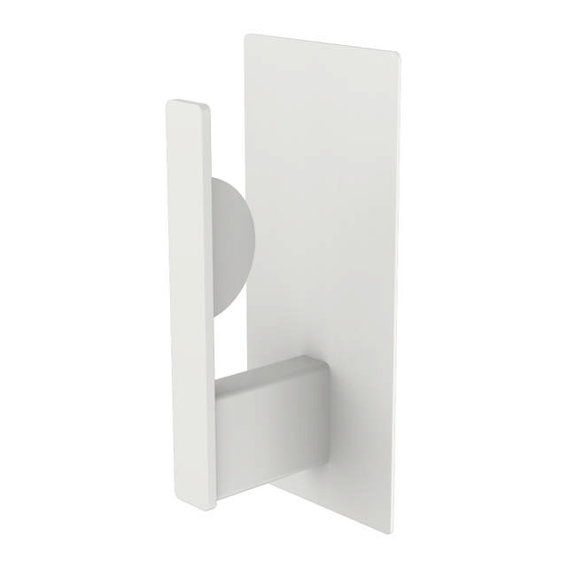 Spare toilet roll holder, white