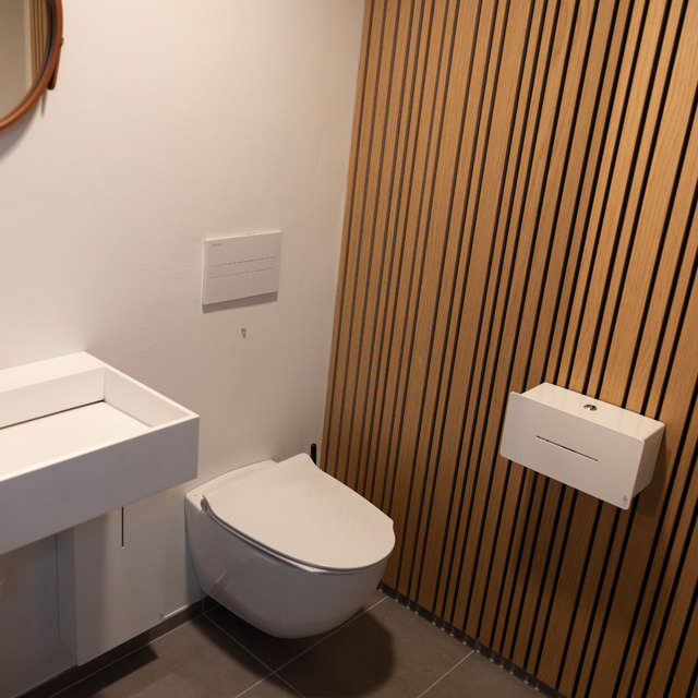 LOKI toilet roll holder for 2 standard rolls, white