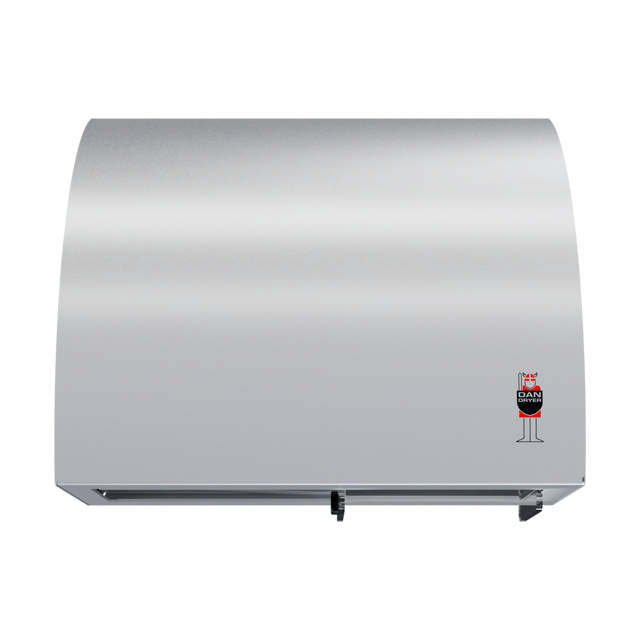 STAINLESS DESIGN toilet roll holder for 2 standard rolls