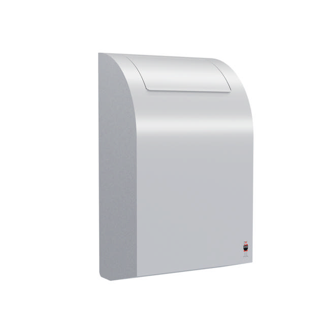 STAINLESS DESIGN waste bin, 30 L