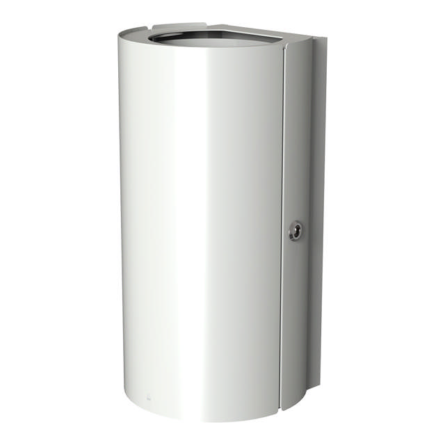 BJÖRK waste bin, 18 L, white