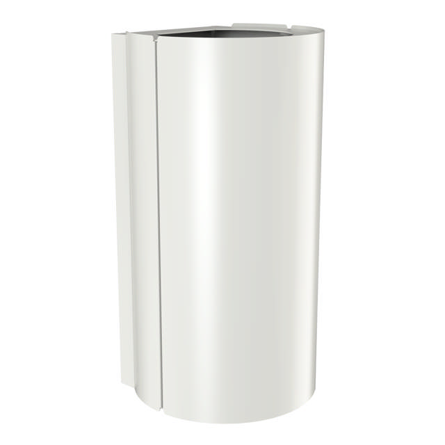 BJÖRK waste bin, 18 L, white