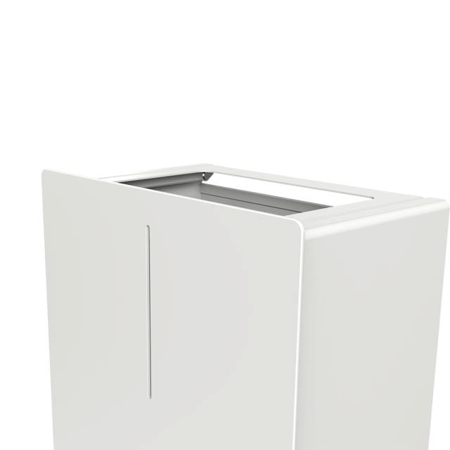 LOKI waste bin, 23 L, white